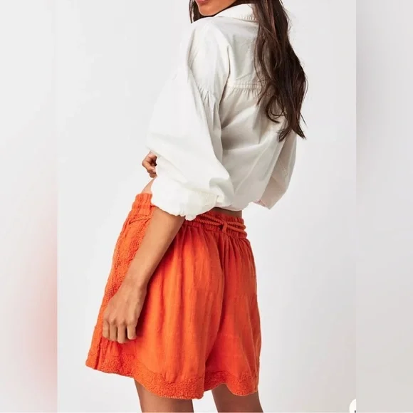NWOT Free People | Day Blooms Cutwork Shorts | XS - Picture 3 of 8
